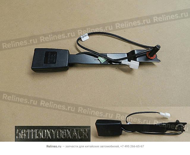 Elec control buckle-seat belt - 581113***8XACR