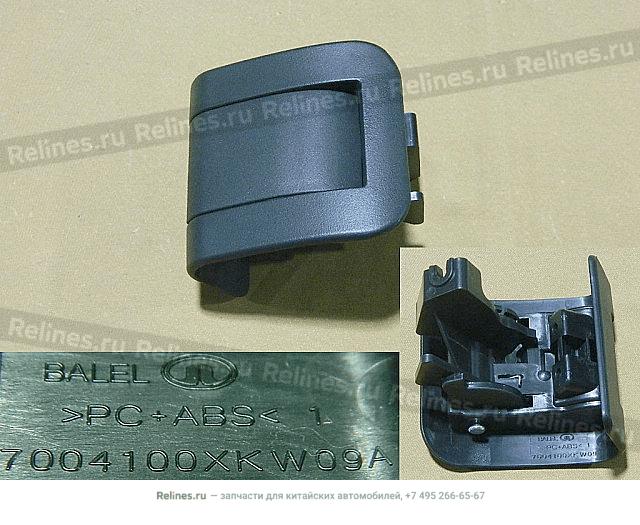 Mid seat backrest fastener assy LH - 700410***09A86