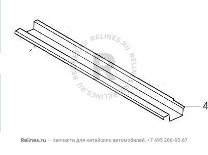 FR beam assy cargo body