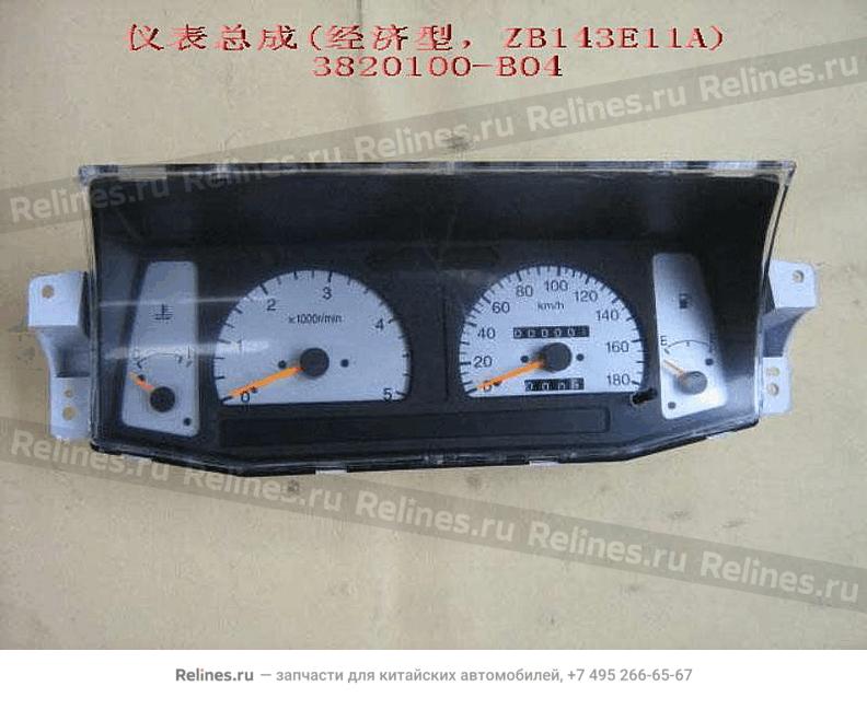 Combination instrument assy(economic ZB1 - 3820***B04