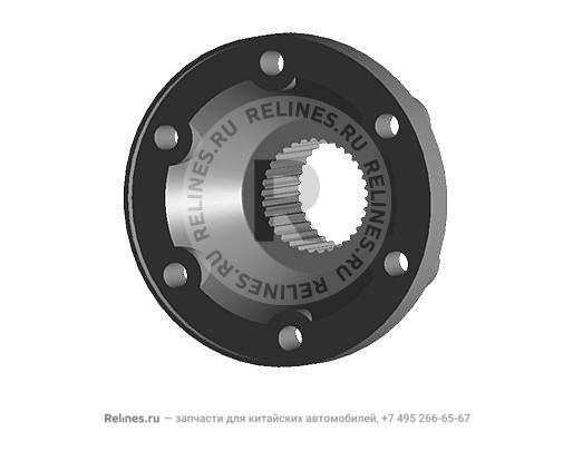 Фланец вала КПП выходного металлический