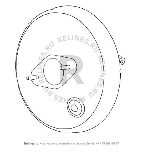 Vacuumboosterassy - 35402***Z08A