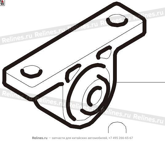 Опора двигателя задняя - 10013***Z6HA