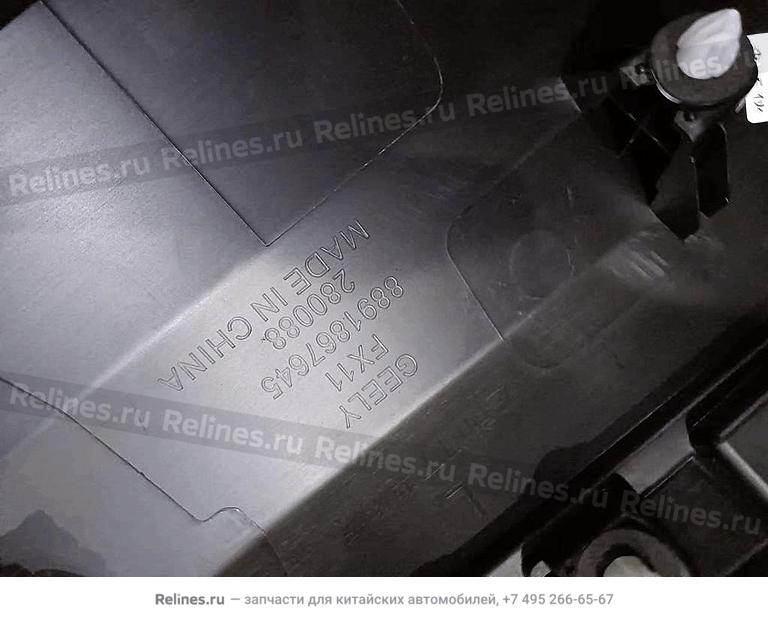 Молдинг двери передней левой