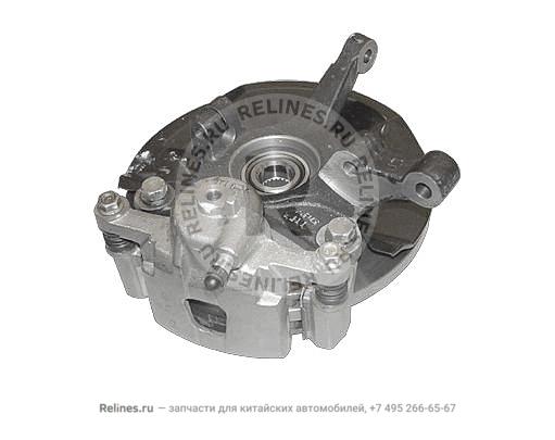 FR steering joint RH assy&disc brake assy