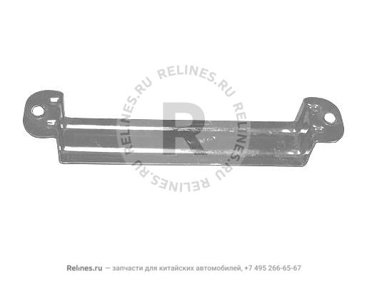 Скоба крепления аккумулятора метал.