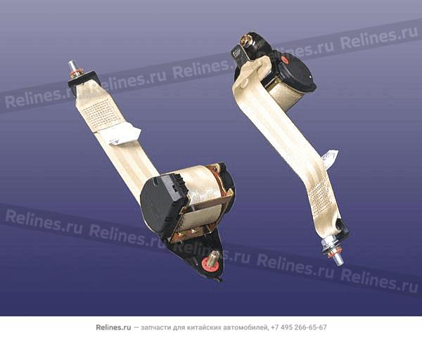 Seat belt assy RR LH - J52-***010