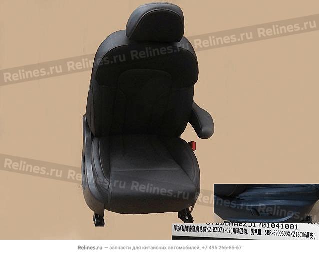 FR seat assy RH(elec 4 corium) - 690060***16C86