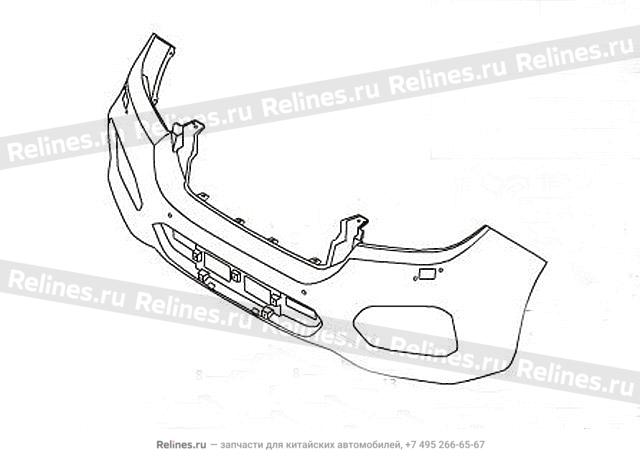 Бампер передний