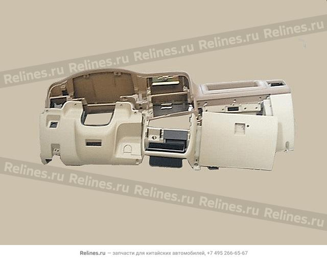 Instrument panel assy(color different w/