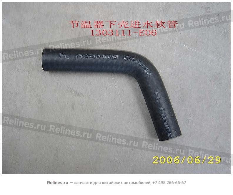 Water inlet hose-lwr housing thermostat( - 1303***E06