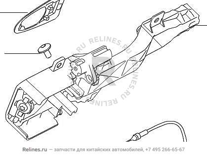 Рамка ручки двери передней правой
