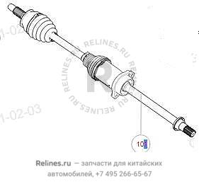 Приводной вал - 23031***W01A
