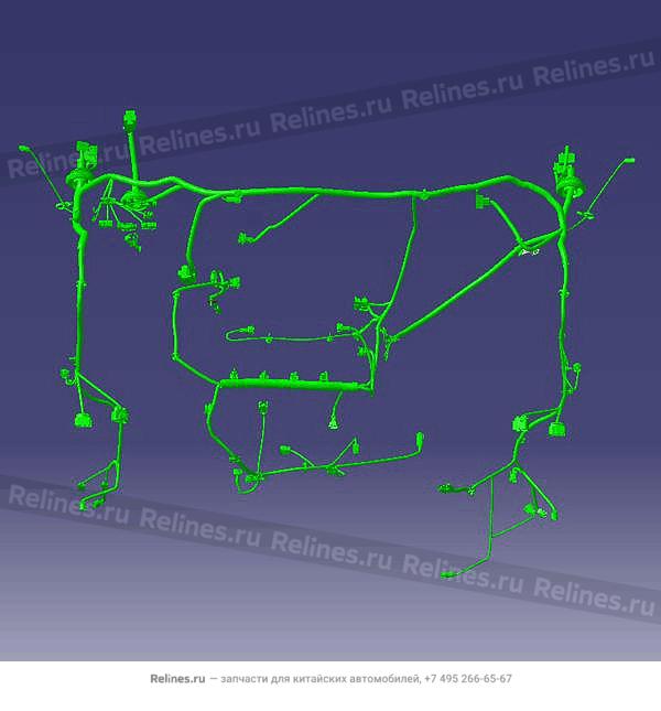 Wiring harness-fr chamber - T11-3***10VU