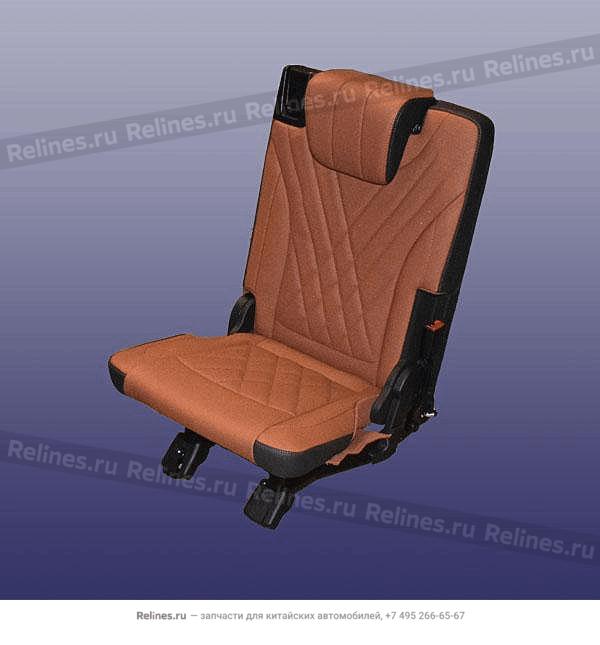 Seat RH with BUCKLE-3RD row - 40200***AAABN