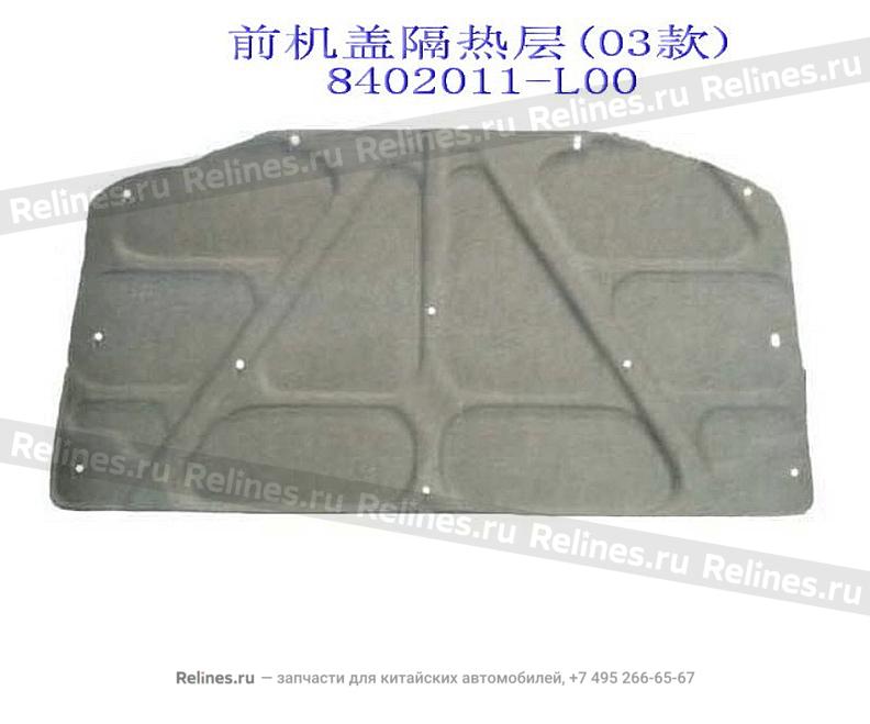 Heat insulator-engine hood(03) - 8402***L00