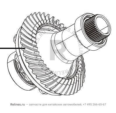 Transfer case input shaft assy transfer case input shaft assy transfer case input shaft assy