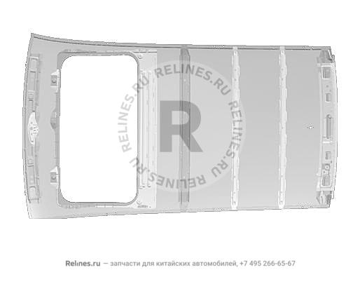 Крыша с люком - T11-57***0BA-DY