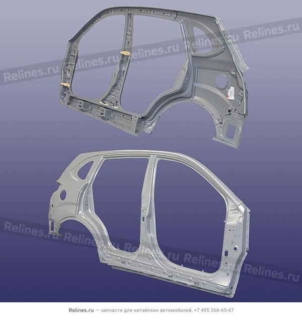 Боковина правая кузова мет. - T21-5***00-DY