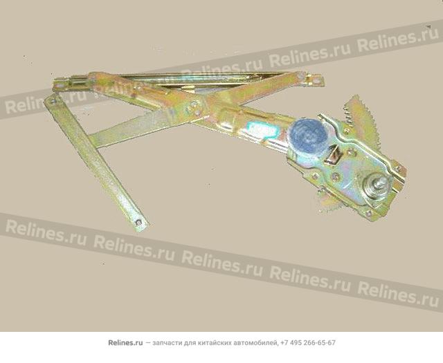 Glass regulator assy-rr door RH(manual)