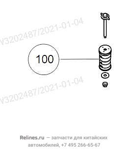 Опора кузов - 50011***M01A