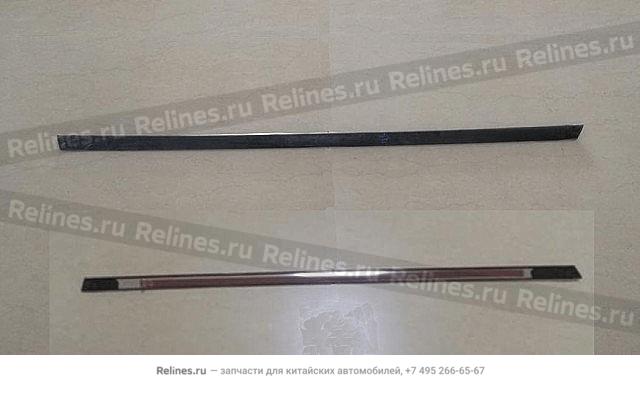 RR door UPR window frame trim strip assy - 50061***Y00A