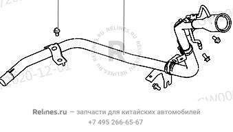 Заливная горловина топливного бака
