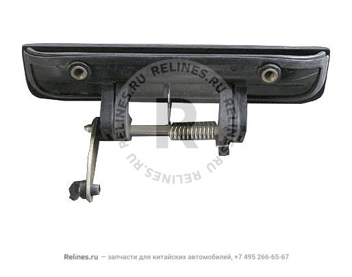 Handle-back door