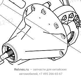 Редуктор задний и дифференциал в сборе - 24024***W03A