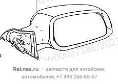 Зеркало заднего вида правое в сборе - 82026***V08A