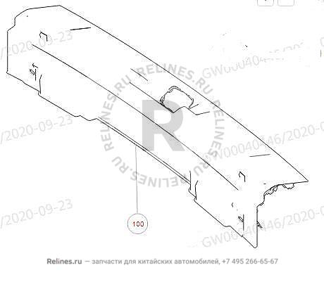 Накладка порога двери багажника - 560210***04A8P