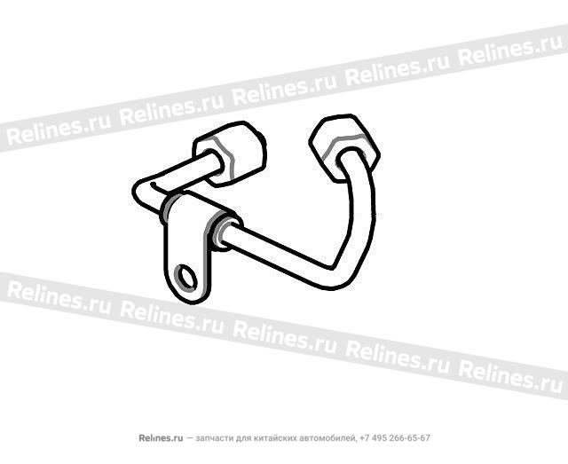 Трубка топливной рейки впускная - 1100***EB04