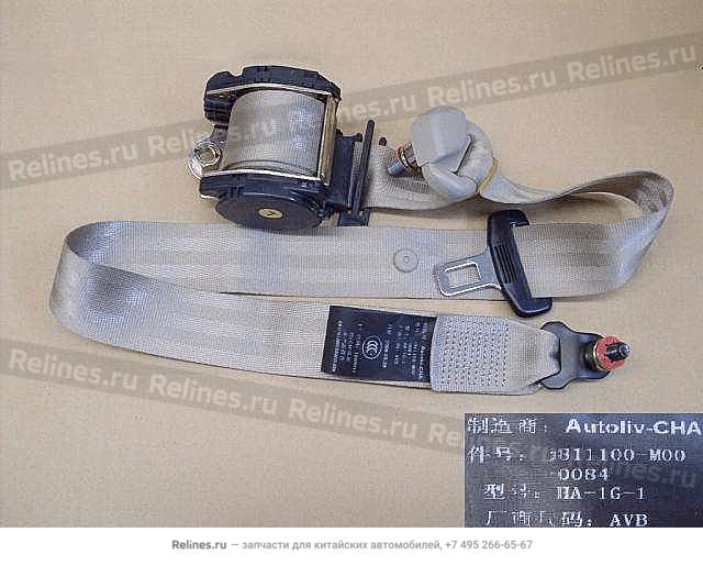 FR seat belt assy LH - 581110***0-0084