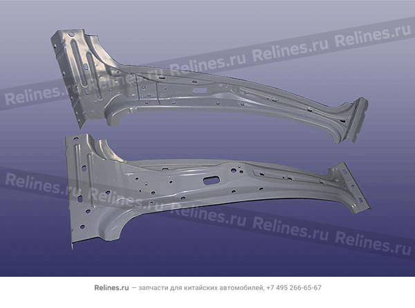 Reinforcement panel-pillar b RH - J42-5***80-DY