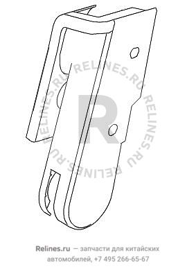 Rlh seat angle modulator guard panel ass