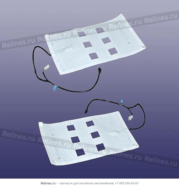 Heating cushion-fr seat LH - T11-BJ***051HP