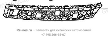 Кронштейн заднего бампера правый