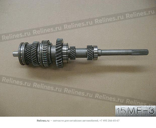 Output shaft sub assy - ZM016MF***1200-3