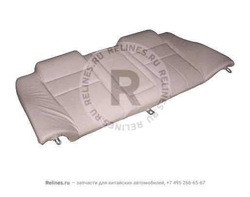 Backrest assy-rr seat