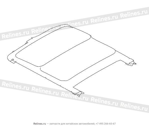 Люк в сборе Hover H6 - 57031***Z16B