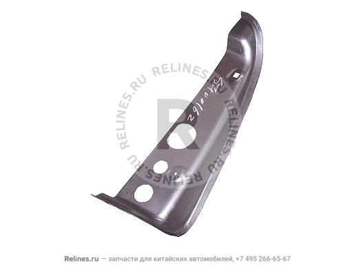 Installation plate-rr RH lamp