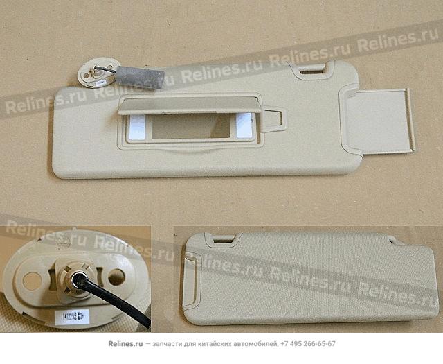 Sun shield assy LH - 820410***08AE3