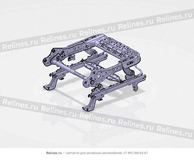 Skeleton assy,driver seat cushion - 68013***Q04B