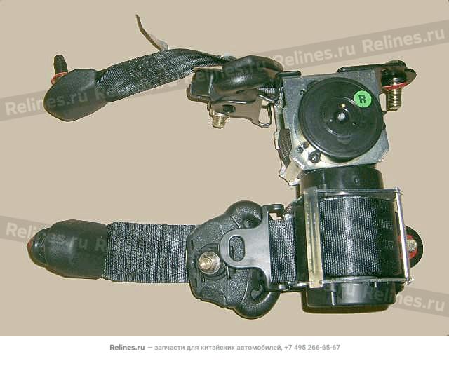 RR seat belt assy RH(black export) - 581220***0-0804