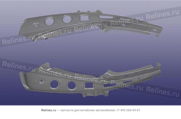 Reinforcement panel-pillar c RH - J42-8***52-DY