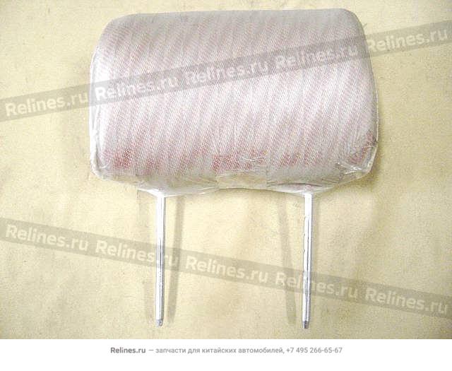 Headrest assy-fr seat(red cloth)