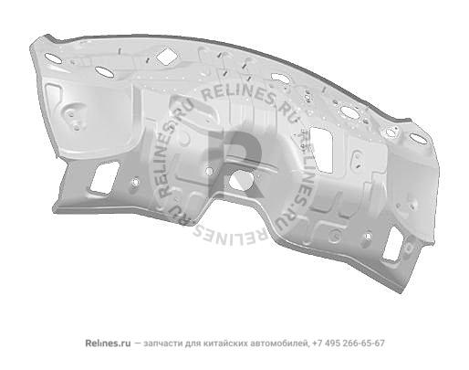 FR retaining plate