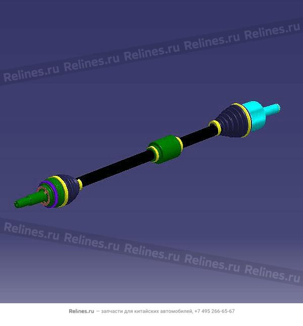 Привод колеса правый в сборе - T15-2***20CA