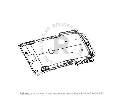 Roof trim part assy