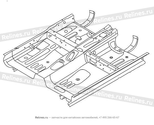 FR floor assy - 5101***Y23